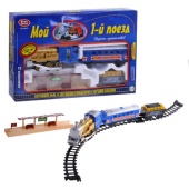 Железная дорога "Мой 1-й Поезд" 282см, 12 эл., на батарейках, в коробке 0612 / 043721