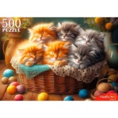Пазл 500 Спящие котята   Ф500-8714 / 936-671