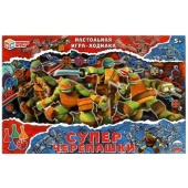 Суперчерепашки. Настольная игра-ходилка. 217х330х27 мм. Умные игры. 357944