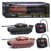 Танковый бой "Военная стратегия" на р/у, 27 MHz BT0018 / 448621 Танковый бой "Военная стратегия" на р/у, 27 MHz BT0018 / 448621