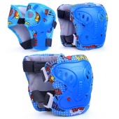 Комплект защиты для катания (цвет синий)   00-3798 / 439441