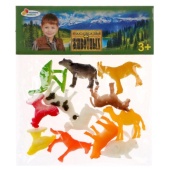 Игрушка пластизоль Играем вместе дом. животные 1,5"асс. 12 шт, 830B2-1