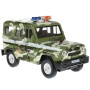 Машина металл свет-звук UAZ HUNTER beach воен.,11,5см,двер,баг., Технопарк HUNTERBCH-12SLMIL-GN
