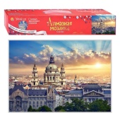 Алмазная мозаика 30х40 "Дрезден на закате" без подр.,с полн.зап.   25цв 461-0-144-86673-6 / 403957