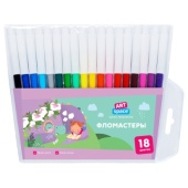 Фломастеры ArtSpace "Рассказы", 18цв., ПВХ, европодвес WP_92201