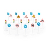 Набор дорожных знаков №2 (20 элементов) (в пакете) 64202