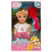 Кукла Аня 12 см, акс., кор КАРАПУЗ, ANNA-C9-BB