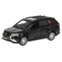 Машина металл "MITSUBISHI OUTLANDER" 12см, открыв. двери, инерц, черный в кор Технопарк, OUTLANDER-B