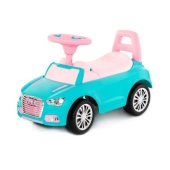 Каталка-автомобиль "SuperCar" №2 со звуковым сигналом (бирюзовая) 84576 Каталка-автомобиль "SuperCar" №2 со звуковым сигналом (бирюзовая) 84576
