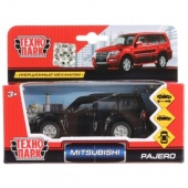 Машина Mitsubishi Pajero черный, открыв.дв.,багаж, инерц SB-17-61-MP-N