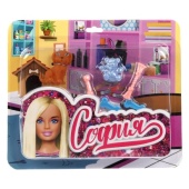 Аксессуары для кукол 29 см питомец с акс для Софии, блистер КАРАПУЗ   PET-05-S-BB