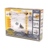 Конструктор "Башенный кран "Гигант" с погрузчиком" (588 элементов) (в коробке) 09255 Конструктор "Башенный кран "Гигант" с погрузчиком" (588 элементов) (в коробке) 09255