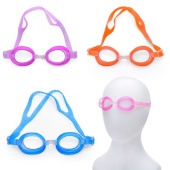 Очки для плавания цветные, в ассортименте, в пакете   00-4074 / 436768