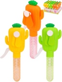 Мыльные пузыри -вентилятор (40 мл) "Кактус"(20,5*9 см, цвет-микс)(Арт.МПЗ-3251)