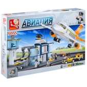 Конструктор "Авиация" (678 дет.) 38-0367 / 077618