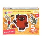 Винни Пух. Союзмультифильм. Игра-головоломка. 190х141х35 мм. Умные игры   403212     