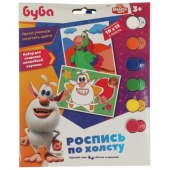 Набор д/дет тв-ва БУБА роспись холст по конт.2 шт,10х15см с под MultiArt 100CANV10X15X2-B3