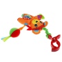Текстильная игрушка погремушка мишка с мячиком RPH-B5