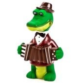 Игрушка пластизоль для ванны СОЮЗМУЛЬТФИЛЬМ Крокодил Гена КАПИТОШКА LXST02R