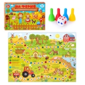 Игра настольная ходилка "На ферме"   04642  / 391747