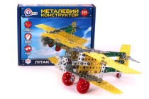 Конструктор метал. САМОЛЕТ-БИПЛАН Т4791