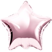Шар (18''/46 см) Звезда, Розовый, 1 шт., 120107