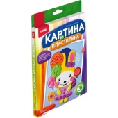 Картина из пластилина "Зайка", Пз/Пл-006