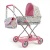 Коляска кукольная прогулочная, металлическая, складная, с корзиной и сумкой   9325 / 510274