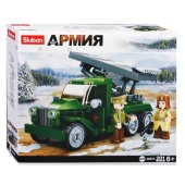 Конструктор "Армия. Катюша" (201 дет.) 38-0975 / 421130