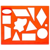 Трафарет геометрические фигуры №2  12С 837-08 / 379671