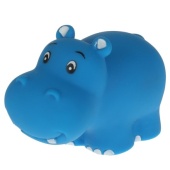 Игрушка для ванны бегемотик 1 шт. в сетке КАПИТОШКА LXB50_170-1