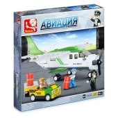 Конструктор "Грузовой самолет" (251 дет.) 38-0362 / 077614