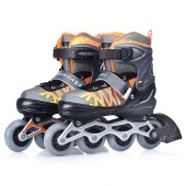 Ролики детские размер S, черно-желтые   U011000Y / 439447