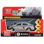Машина металл SKODA Rapid полиция 12см, открыв двери и багажник, инерц. в кор Технопарк, SB-18-22-SR