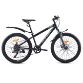 Велосипед 24" Rocket Aries Pro 2.0 , цвет черный, размер 13"    24SD.ARIESPRO.13BK.25 / 468610