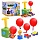 Набор воздушных шариков "Забавные машинки" с насосом   KB136 / 418512
