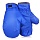 Набор для бокса: перчатки для боксирования игровые большие. Цвет синий.  НБ-007-С / 248747