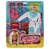 Аксессуары для кукол 29 см набор акс для Софии ветеринар, блистер КАРАПУЗ ACJ01-S-BB