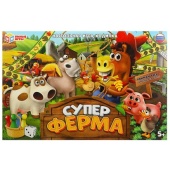 Суперферма. Настольная игра-ходилка. 217х330х27мм. Умные игры 353194