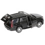 Машина металл "CADILLAC ESCALADE" 12см, открыв. двери, инерц, черный в кор. Технопарк, ESCALADE-BK