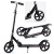 Самокат 2-х кол., черный, PU/ 200 мм, ABEC 7, U038448Y / 433150 Самокат 2-х кол., черный, PU/ 200 мм, ABEC 7, U038448Y / 433150