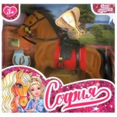 Аксессуары для кукол 29 см лошадь для Софии, акс, кор КАРАПУЗ   B2362244-H-RU