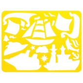 Трафарет "Кораблик" 27С 1636-08 / 284744