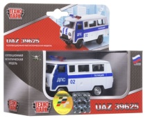 МАШИНА "ТЕХНОПАРК" . УАЗ 39625 ПОЛИЦИЯ ДПС X600-H09021-R