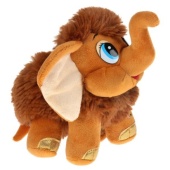 Игрушка мягкая Назарук В.М. мамонтенок 20 см, муз. чип, в пак, МУЛЬТИ-ПУЛЬТИ , V39017-20P