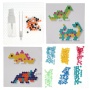 Набор д/детского тв-ва аквамозаика 300 бусин, ДИНОЗАВРЫ AQUABEADS300-MULART12
