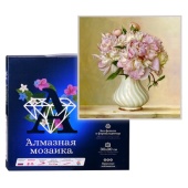 Алмазная мозаика 30х30 "Бузин. Вдохновение" (26 цветов)  KM0703 / 514203