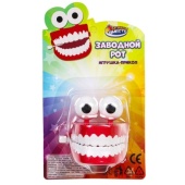 Игрушка заводной рот блист.12*20*6см ИГРАЕМ ВМЕСТЕ   1412D034-R
