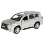Машина металл "LEXUS LX-570" 12см, открыв. двери, инерц, СЕРЕБРИСТЫЙ LX570-SL