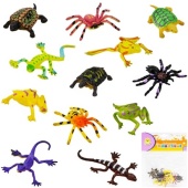 Набор животных Levatoys YSLT06-1 Обитатели террариума в пак.  615-445 / FCJ0744431